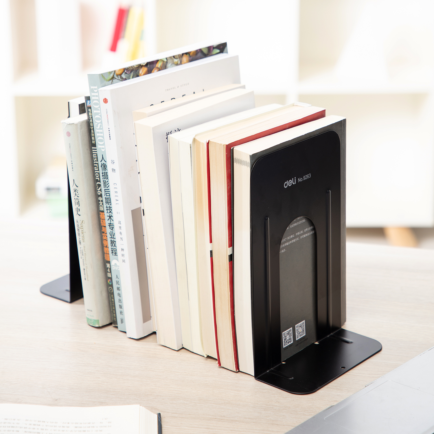 deli E9263 Book End, 9, Black - Image 5