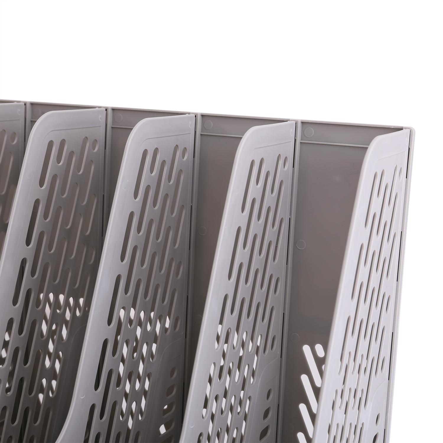 deli E9838 Magazine Container, 340×255×270mm, Grey - Image 5