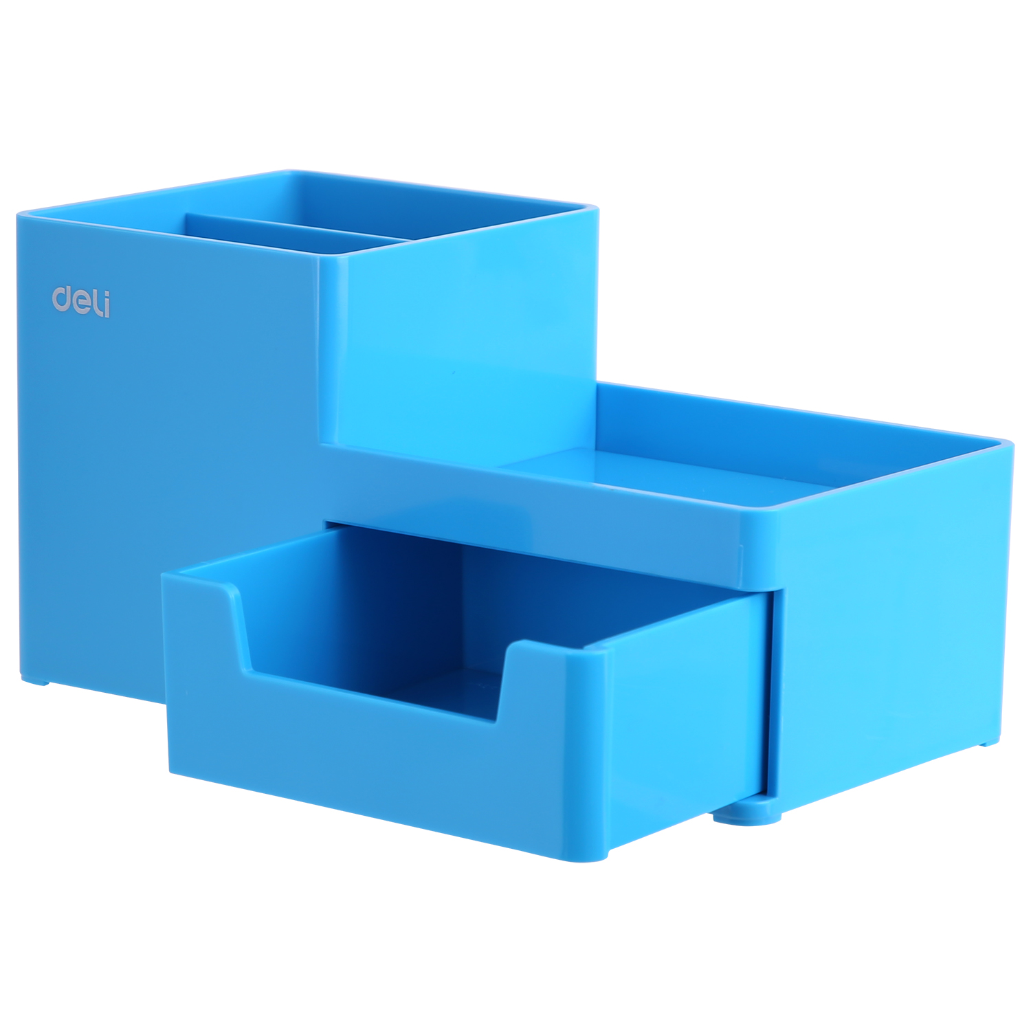 deli EZ25130 Desk Organizer, 175*90*92mm, Blue - Image 5