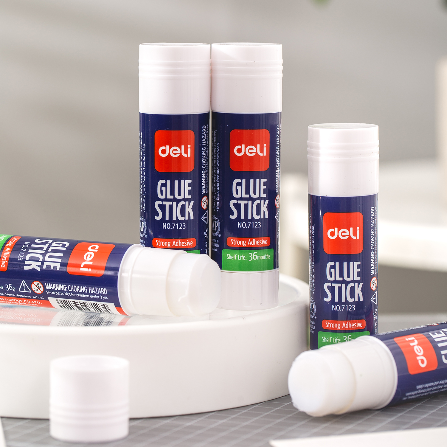 deli E7123 Glue Stick, 36g, White - Image 5