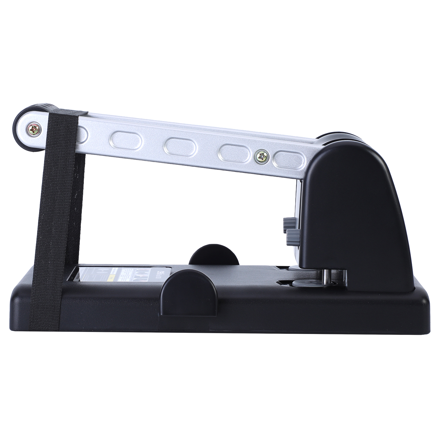 deli E0130 Heavy Duty Punch, 100 sheets,80mm,Φ6mm, Black - Image 5