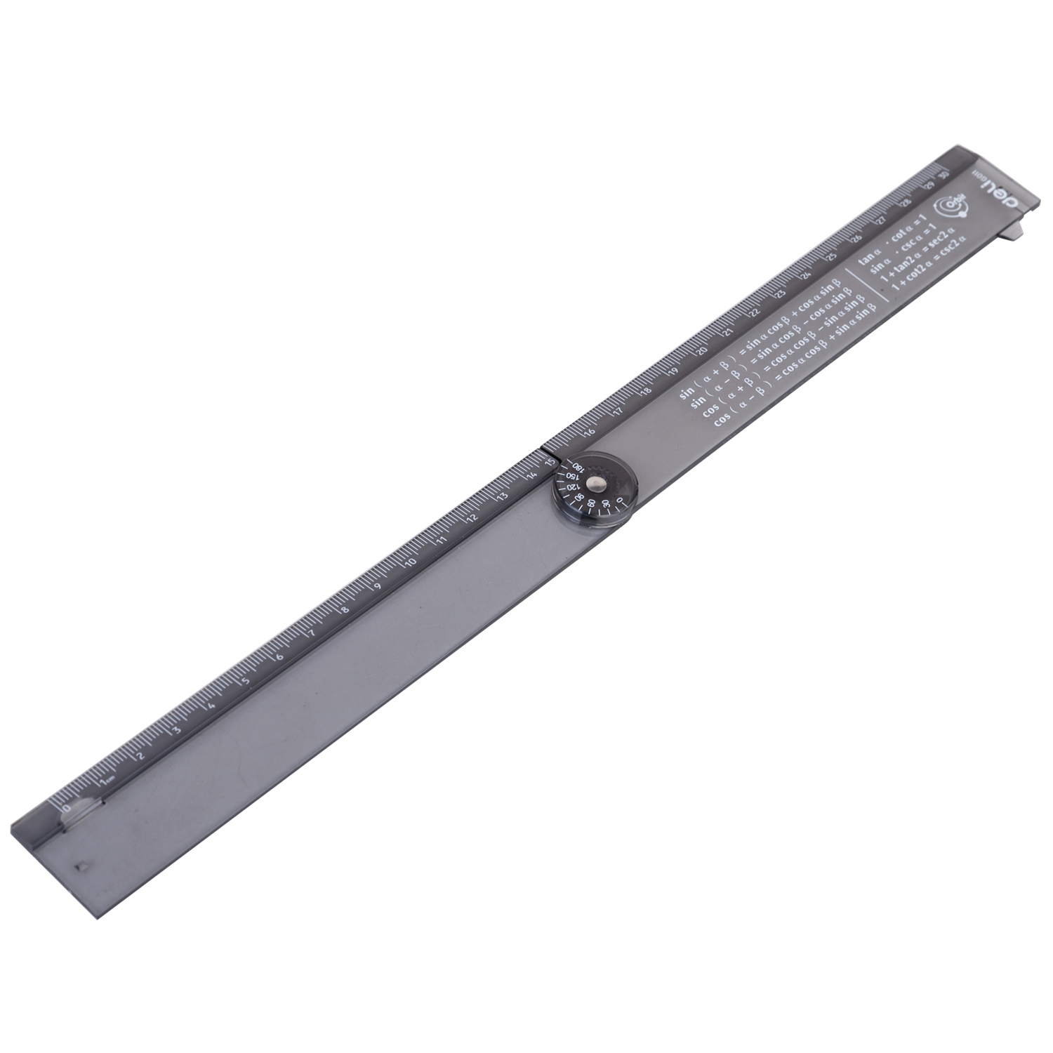 deli EG01102 Ruler, Black - Image 5