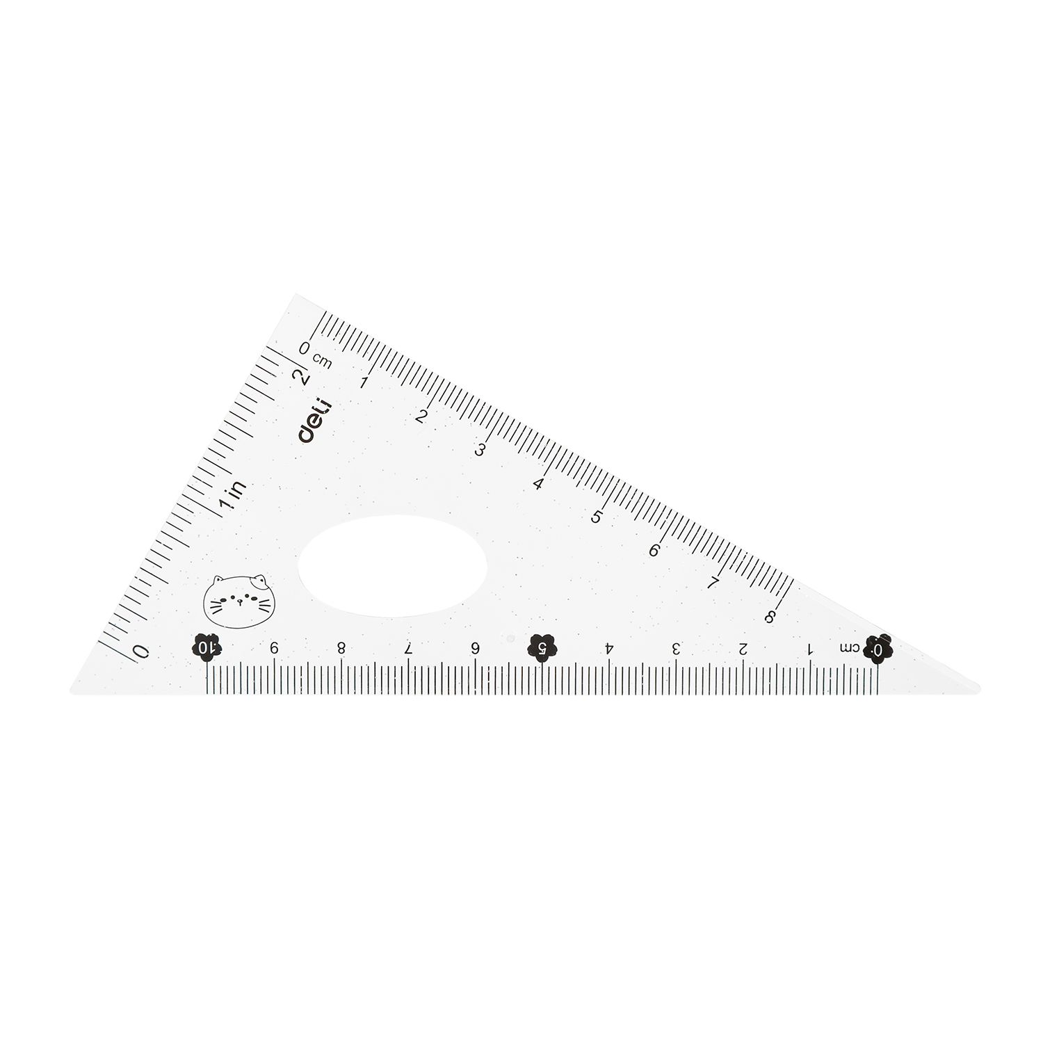 deli EH657 Ruler Set, 4 PCS set(Ruler:15cm), Assorted Colors - Image 5