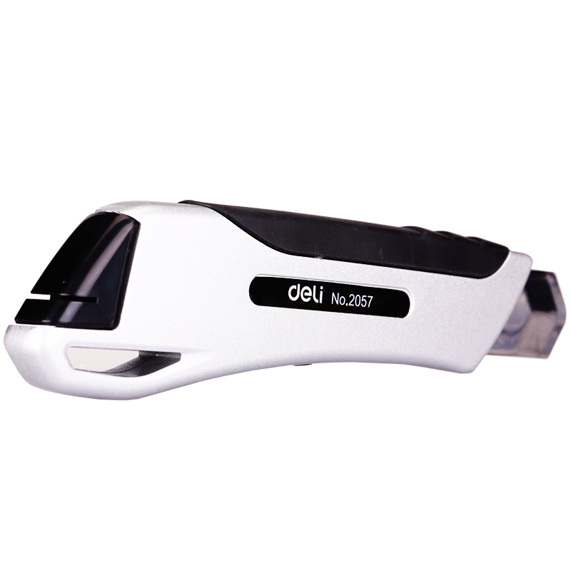 deli 2057 Cutter, 8 snap-off blades, Silver - Image 5
