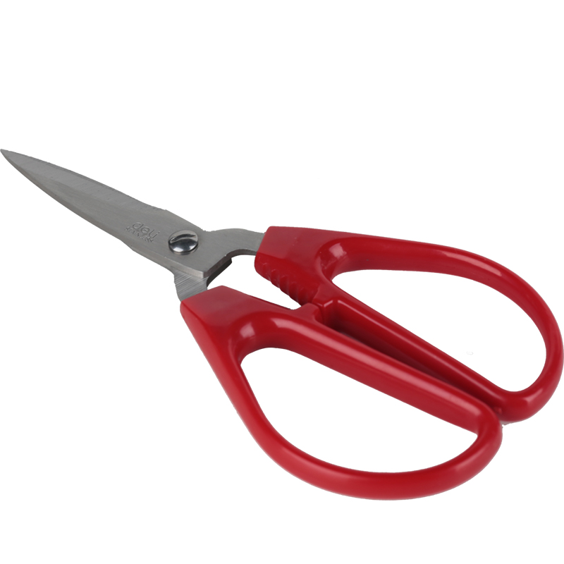 deli 6036 Scissors, 170mm, Red - Image 5