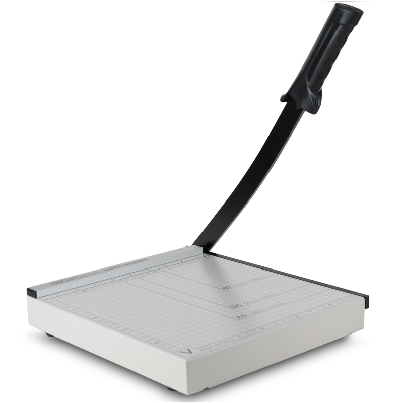 deli 8015 Paper Trimmer, 250x250mm(10”x10”), White Ash - Image 5