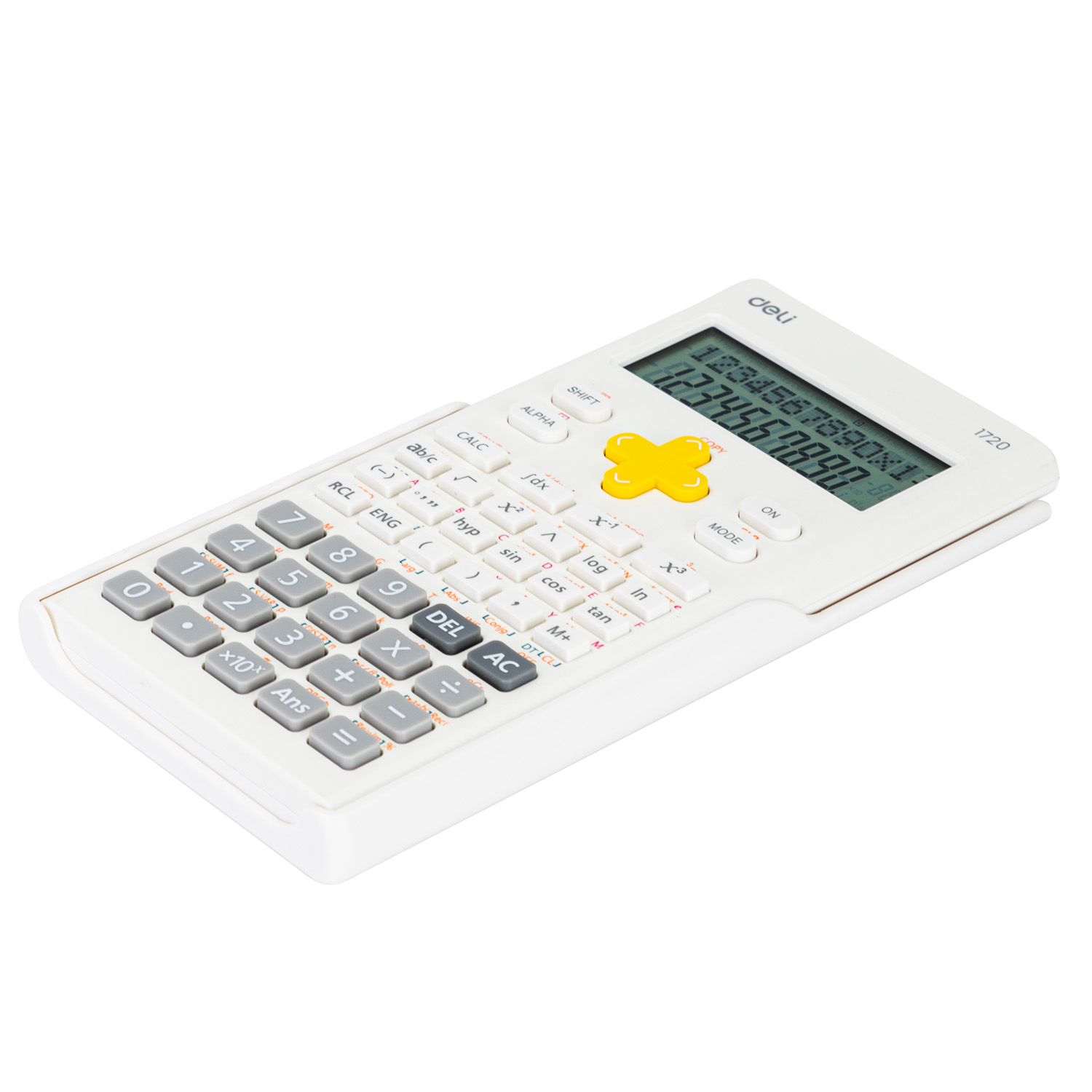 deli E1720 300F-Scientific Calculator, 300F-textbook display,English display, White - Image 5