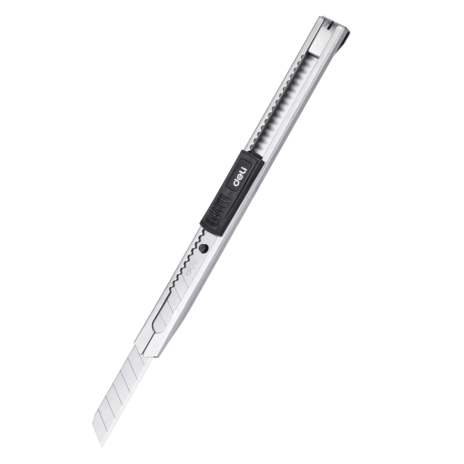 deli E2058 Cutter, 125×15×11MM(cutter), Silver - Image 5