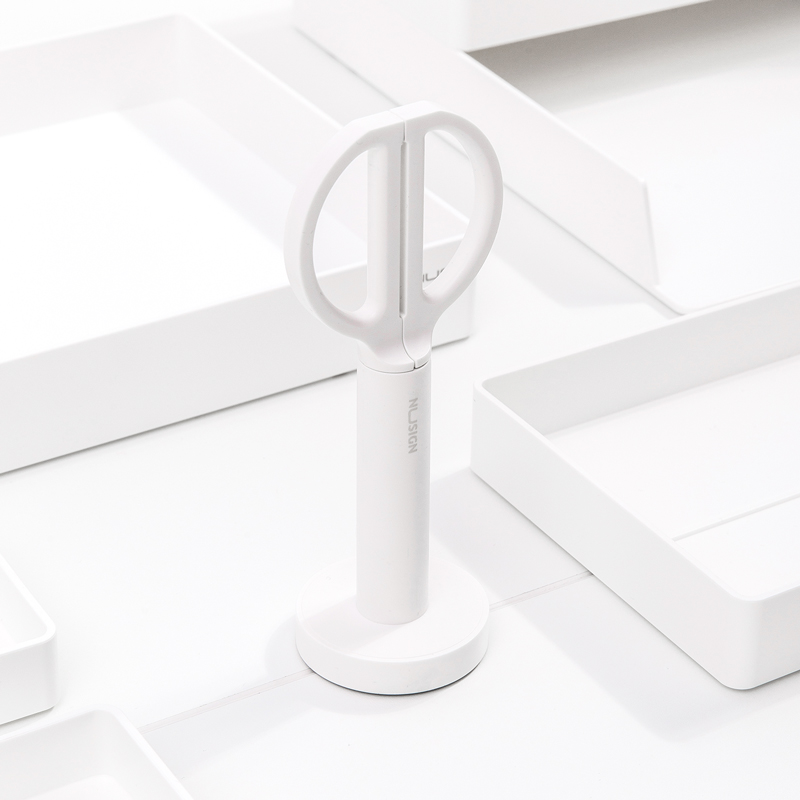 deli ENS051 Scissors, 70×60×180mm, White - Image 5