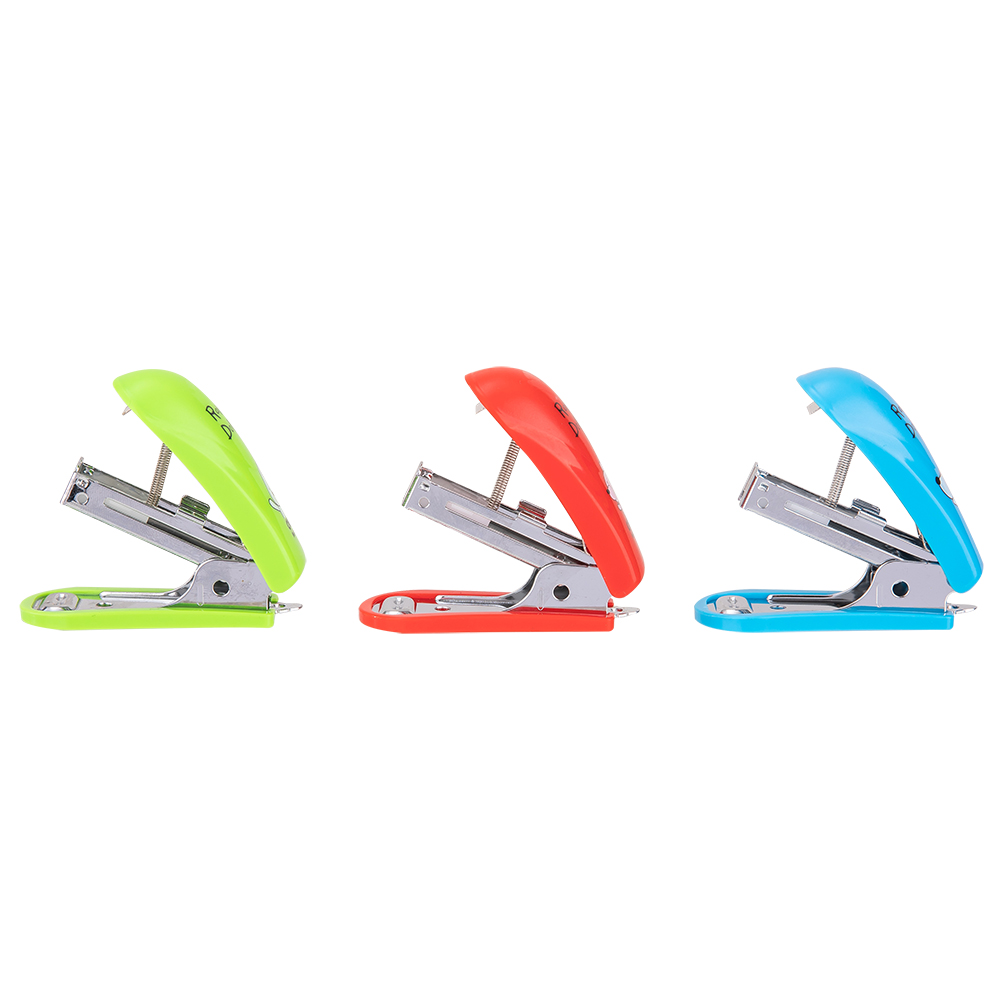 deli E0253 Mini Stapler, 15sheets,#10, Assorted Colors - Image 5