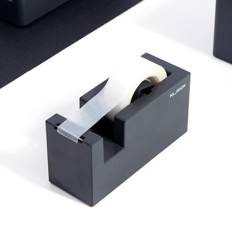 deli NS121 Nusign Tape Dispenser, 114×45×59mm, Grey - Image 5