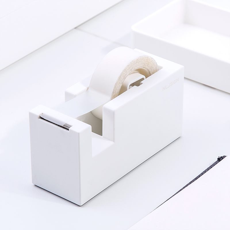 deli NS121 Nusign Tape Dispenser, 114×45×59mm, White - Image 5