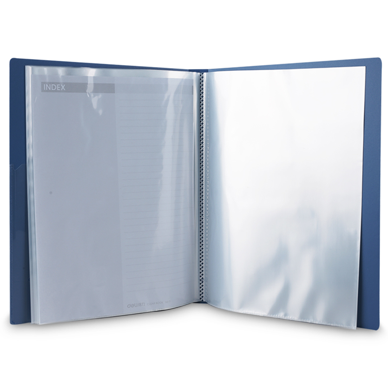 deli 5040 Office Display Book, A4-40 pages, Blue - Image 5