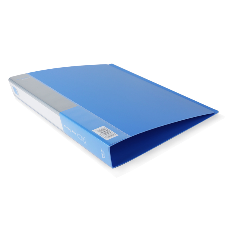deli 5387 Ring Binder, A4, Blue - Image 5