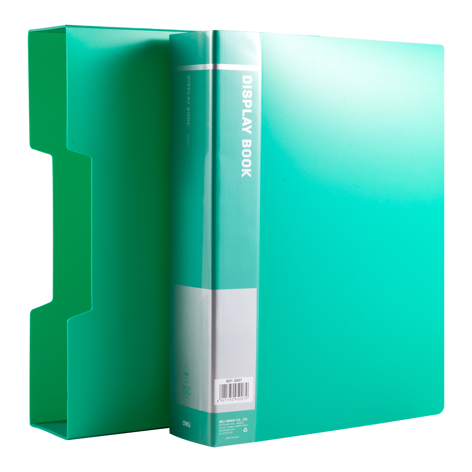 deli E5007 Office Display Book, A4-100 pages, Assorted Colors - Image 5