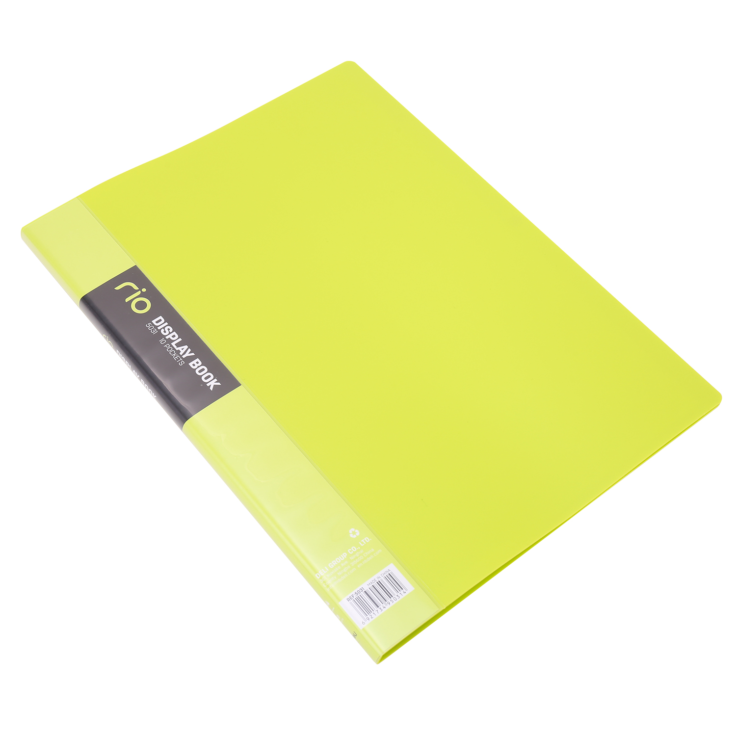 deli E5031 Office Display Book, A4-10 pages, Assorted Colors - Image 5