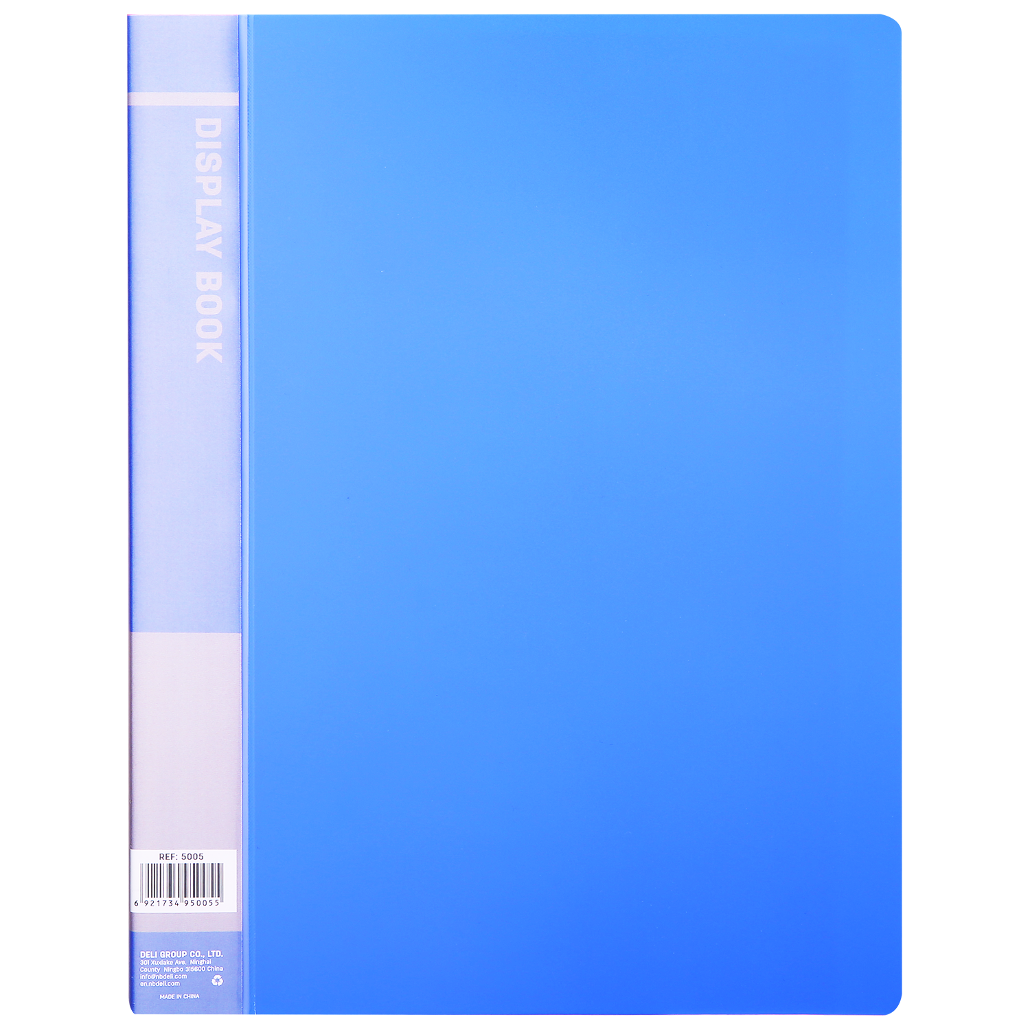deli E5005 Office Display Book, A4-60 pages, Assorted Colors - Image 5
