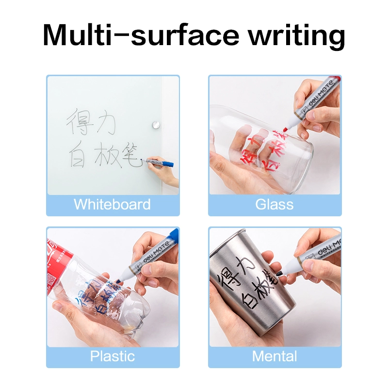 deli EU052-RD Whiteboard Marker - Image 6