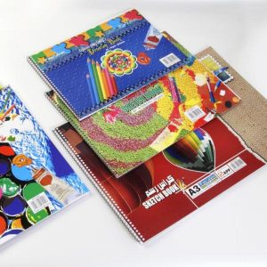 Sinarline FS02157 Color Sketch Pad, A4 Size, 20 Sheets