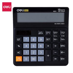 deli EM01120-12DIGIT Calc, 120 Steps Check