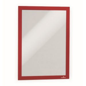 Durable A4 Duraframe Magnetic - Red - 4872-03