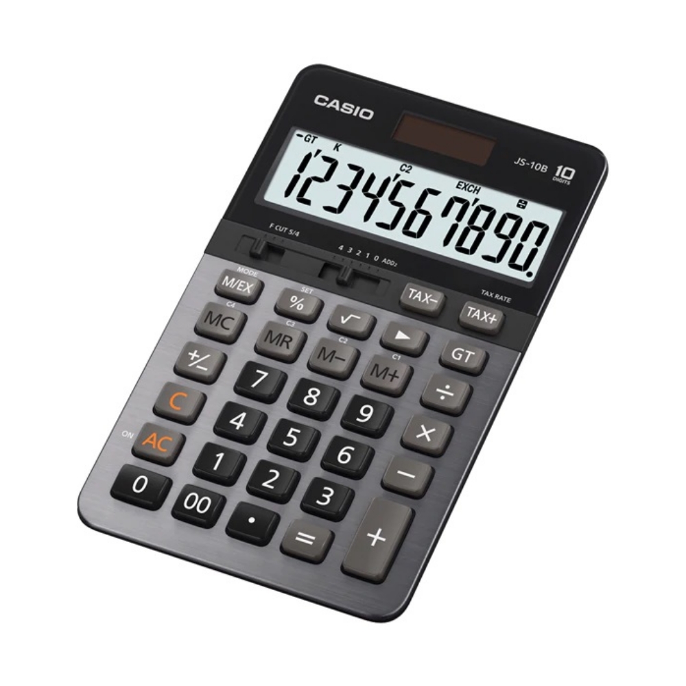 Casio JS-10B Calculator, 10 Digits Display