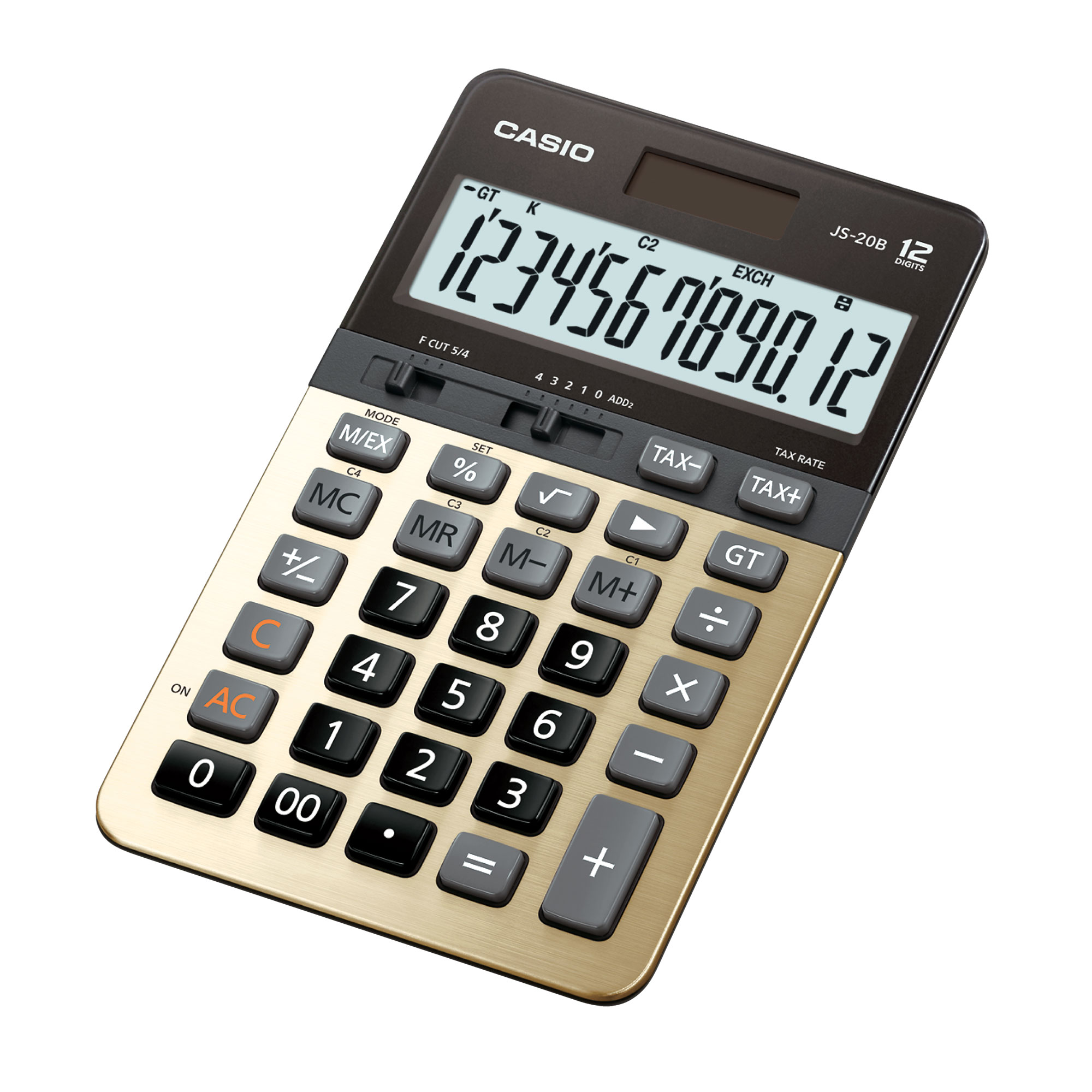 Casio JS-20B Calculator, 12 Digits Display - Image 2