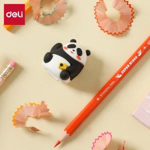 deli EH572 Panda pencil sharpener, φ6.9-8mm, White