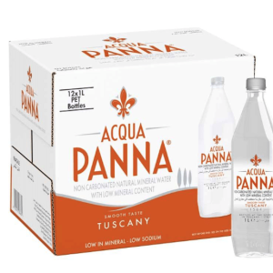 Acqua Panna Mineral Water 1 Liter x 12 plastic bottles