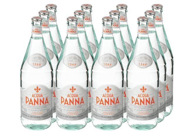 Acqua Panna Still Water 1L x 12 Glass Bottles