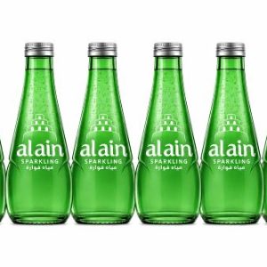 Al Ain Sparkling water 200ml x 6 glass bottles