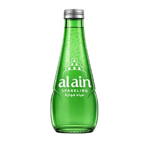 Al Ain Sparkling water 200ml x 6 glass bottles - Image 2