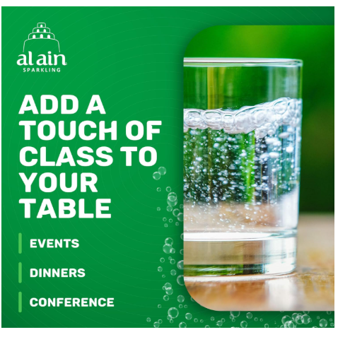 Al Ain Sparkling Water 750 ml x 6 glass bottles - Image 2