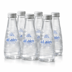 Al Ain Still Water 200ml x 6 glass bottles