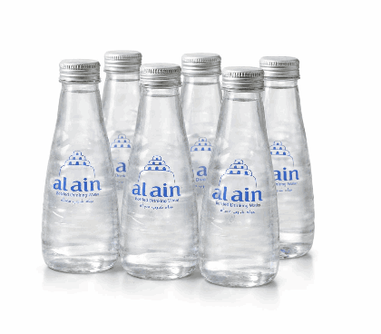 Al Ain Still Water 200ml x 6 glass bottles