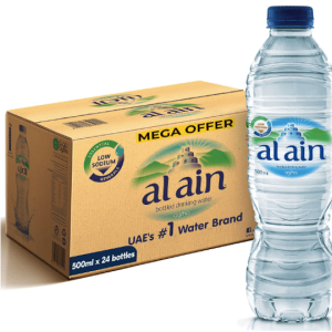 Al Ain Still Water 500 ml x 24 plastic bottles