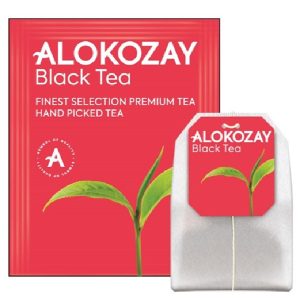 Alokozay Black Tea 100 Individual Enveloped Tea Bags