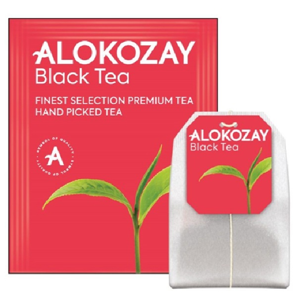 Alokozay Black Tea 100 Individual Enveloped Tea Bags