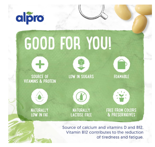 Alpro Soya Milk Barista 1L - Image 2