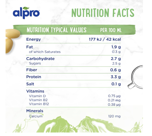 Alpro Soya Milk Barista 1L - Image 3