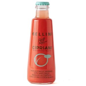 Cipriani Bellini Non-Alcoholic White Peach 180ml, carton of 24 Glass Bottles