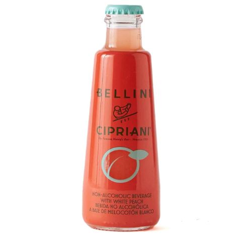 Cipriani Bellini Non-Alcoholic White Peach 180ml, pack of 12 Glass Bottles - Image 2