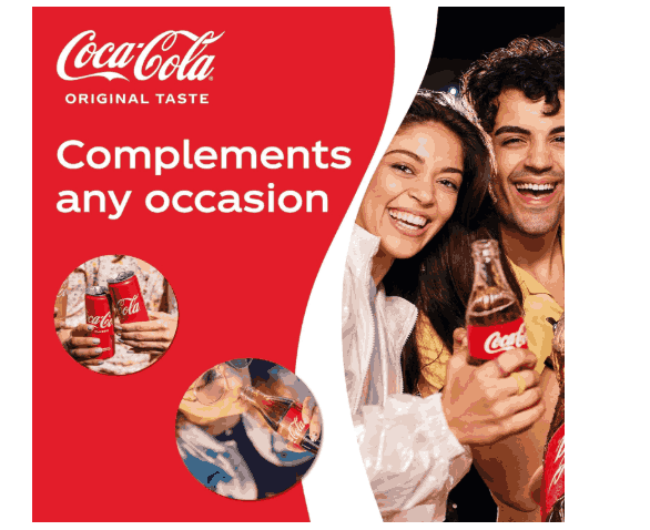 Coca Cola Original Taste, Carbonated Soft Drink, Glass Bottle 250ml, Carton of 24 bottles - Image 3