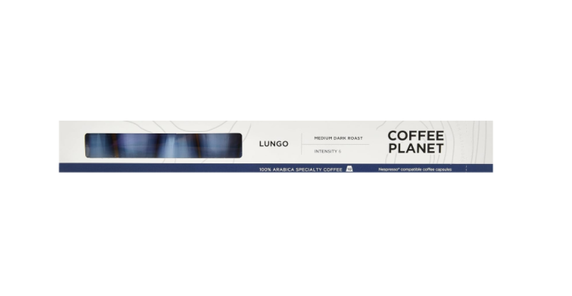 Coffee Planet Lungo Coffee Capsules pack of 10 x 5.6 g - Image 2