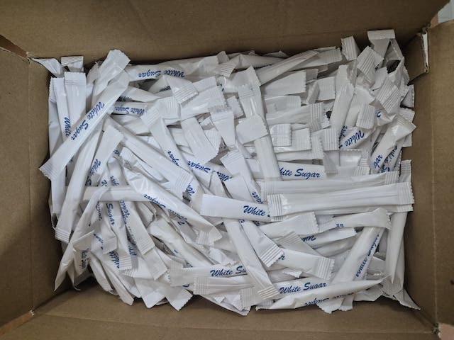 Cognition White Sugar Stick 5g (600 sticks/ 1 Ctn) - Image 2