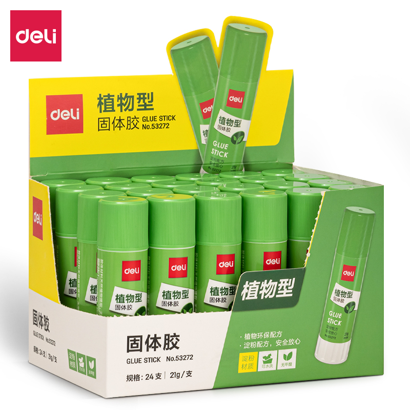 deli 53272 Glue Stick, 21g, White - Style 2