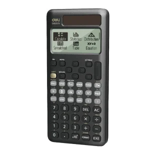 deli CD880VN Scientific Calculator, Black