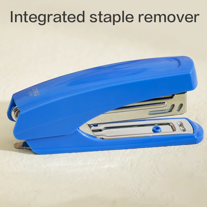 deli E0238S 10 Stapler Set, 15sheets, 10≤50 pcs, Blue - Image 3