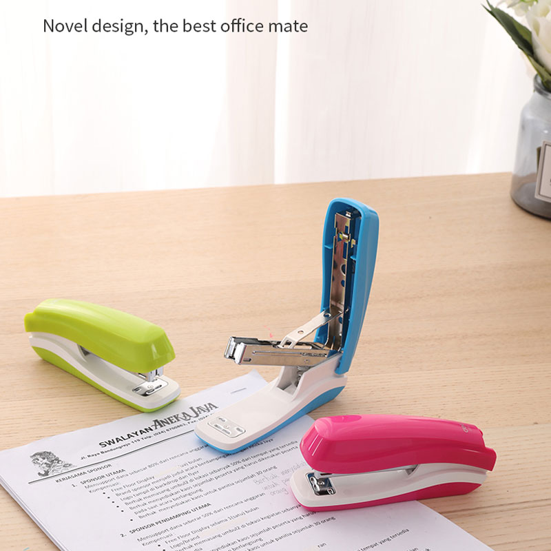 deli E0350 Stapler, 25sheets,24/6 & 26/6, Assorted Colors - Image 3