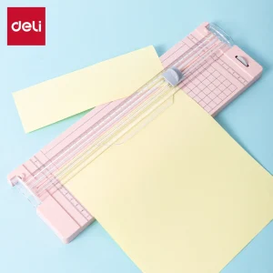 deli E14251 Paper Trimmer, Pink
